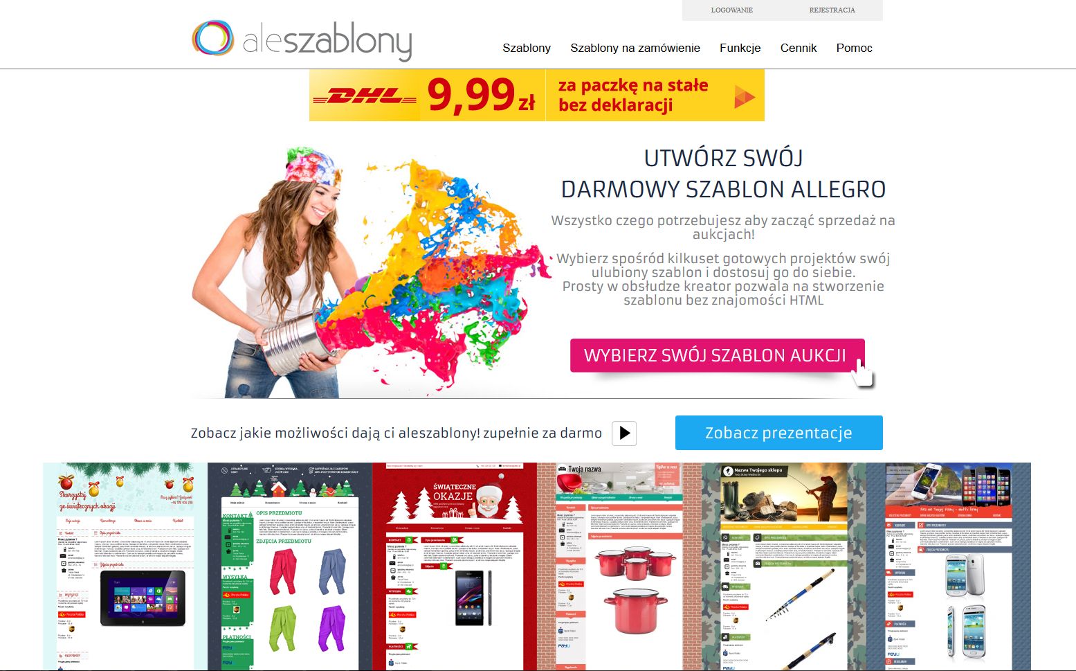 Aleszablony Czyli Niezwykle Funkcjonalny Generator Szablonow Allegro Sprzedaje W Necie Blog O Tematyce E Commerce I Handlu W Internecie